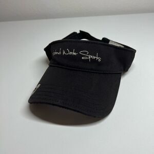 Sean John Flex Fit Black Visor Unisex One size Adult